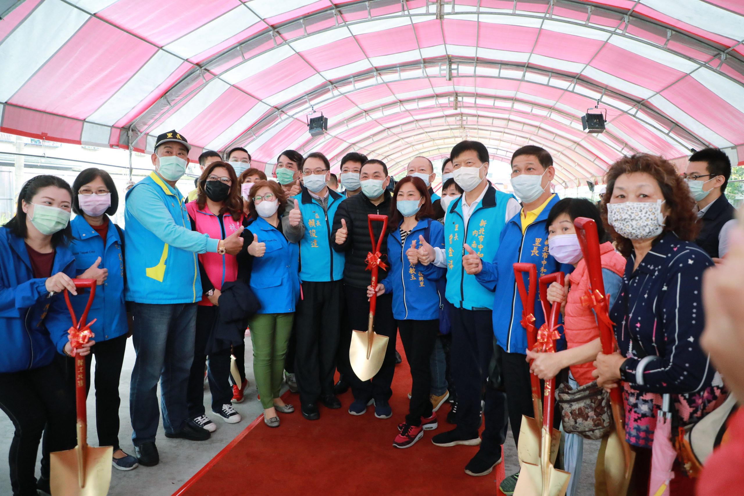 中和佳和公園多元複合空間動土 侯友宜：滿足市民多元需求