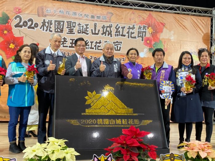 桃園復興聖誕山城紅花節 暢遊台七桃花源