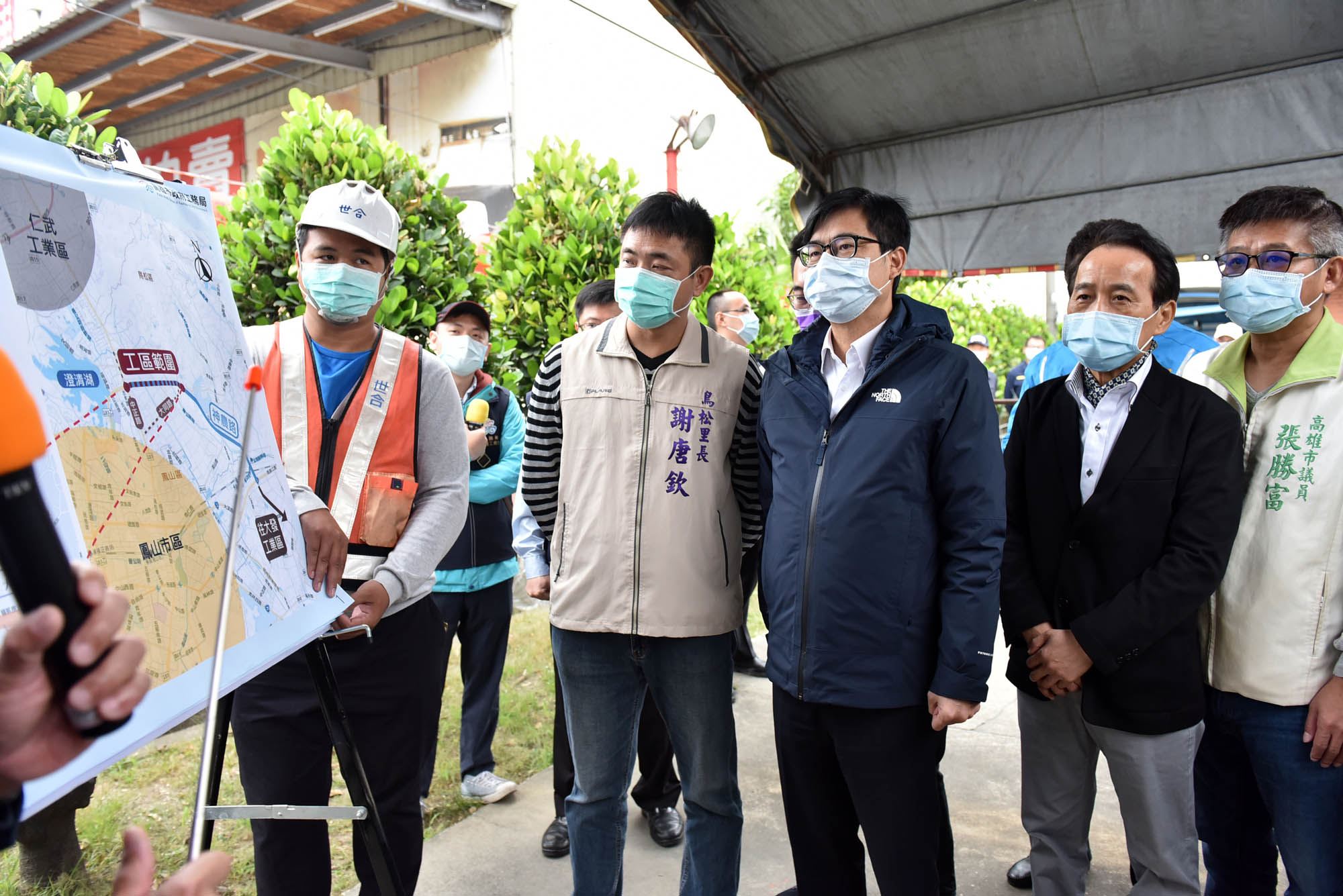 投入二十三億整治道路  陳其邁：交通要道鳥松神農路 加速完工