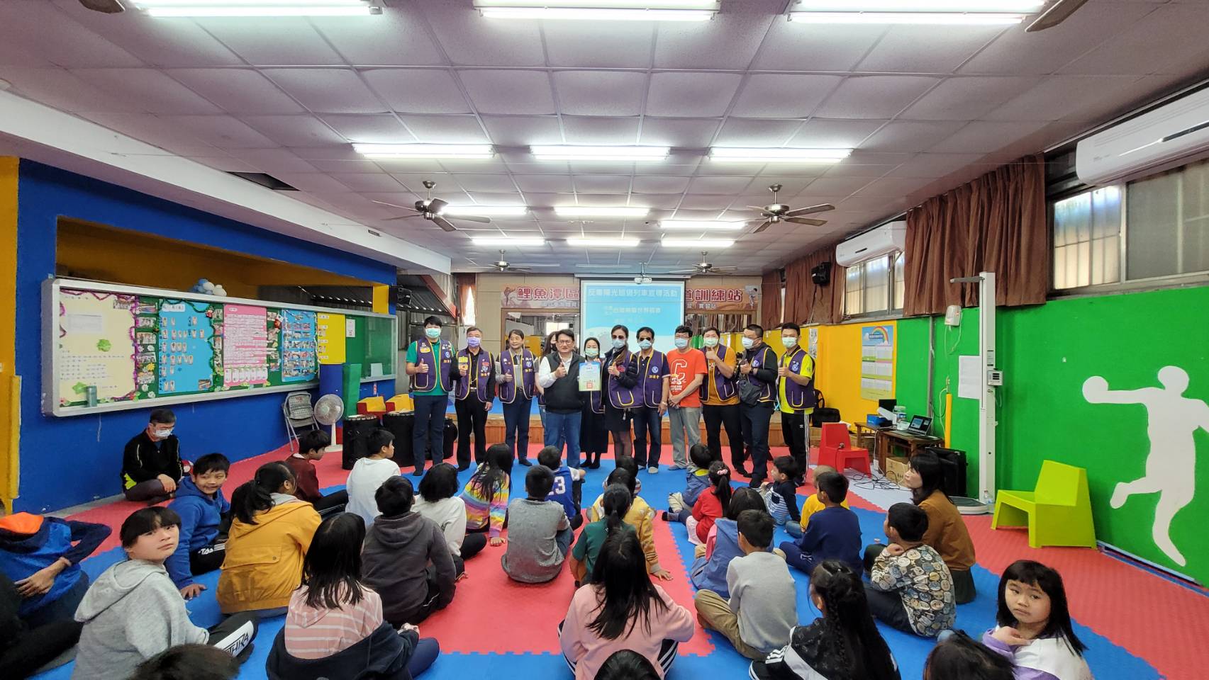 台灣無毒世界協會 銅蘭國小「反毒宣導」收穫滿滿