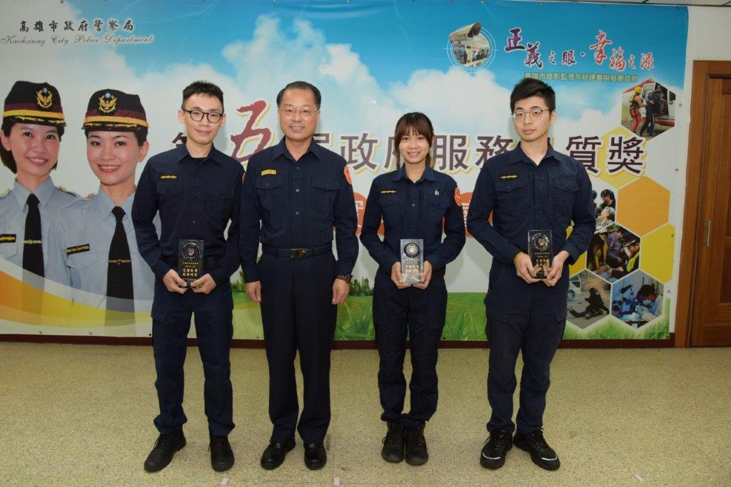 高市警局服務態度讚 囊獲警署大半績優獎