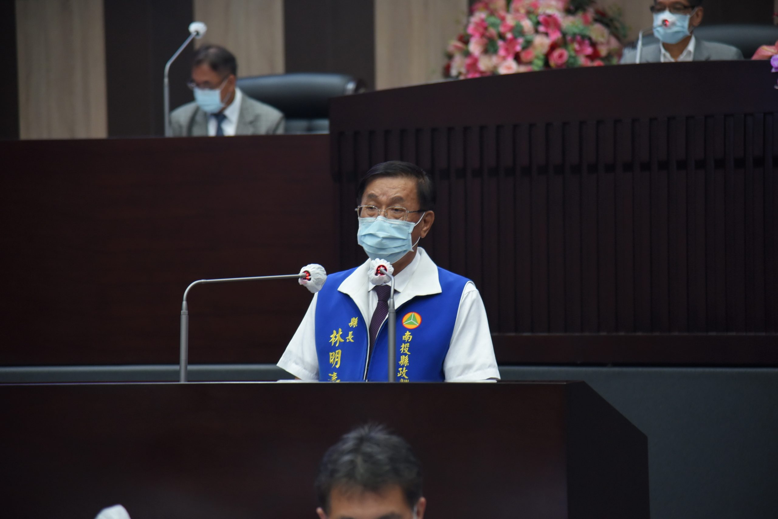 南投縣長施政總報告 林明溱：財政缺口大減近百億