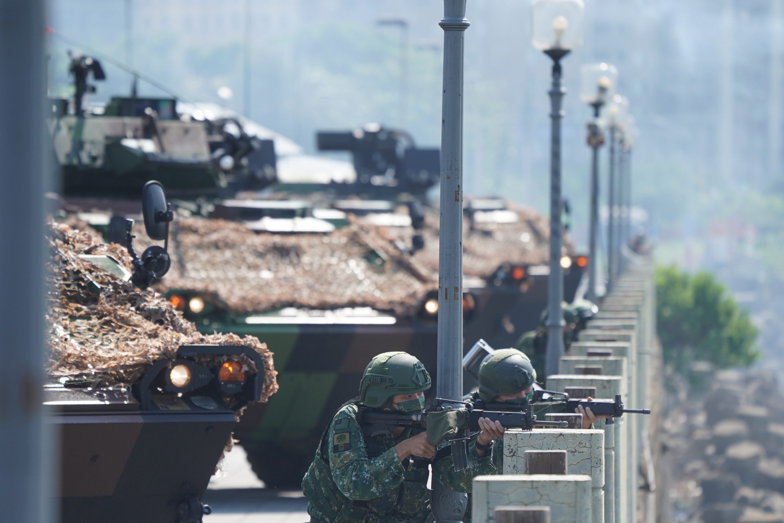 漢光實兵演習 淡水河防演練 阻敵直攻大台北