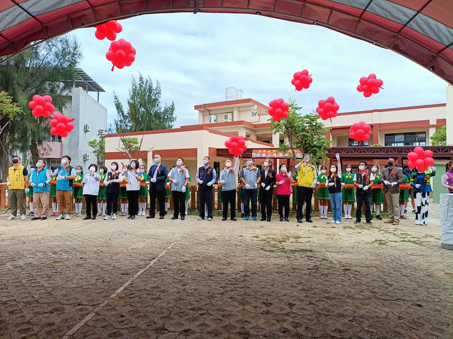 苗栗竹南鎮照南非營利幼兒園 徐耀昌縣長剪綵啟用