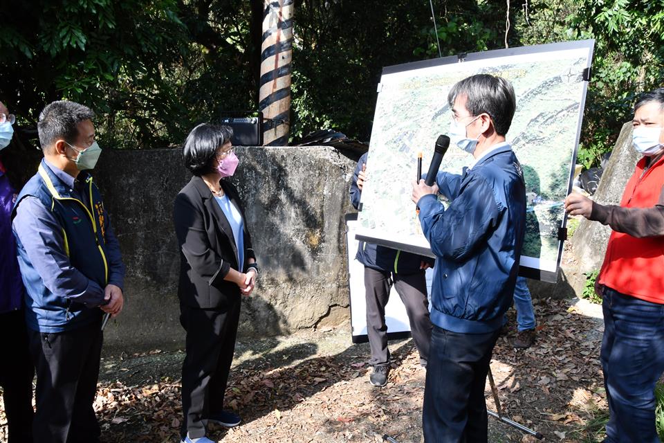 彰化縣長王惠美：縣府斥資3130萬 改善二水鄉8道路及淹水