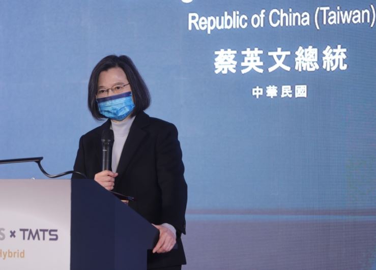 譴責俄軍入侵烏克蘭 蔡英文：強化台海軍事整備