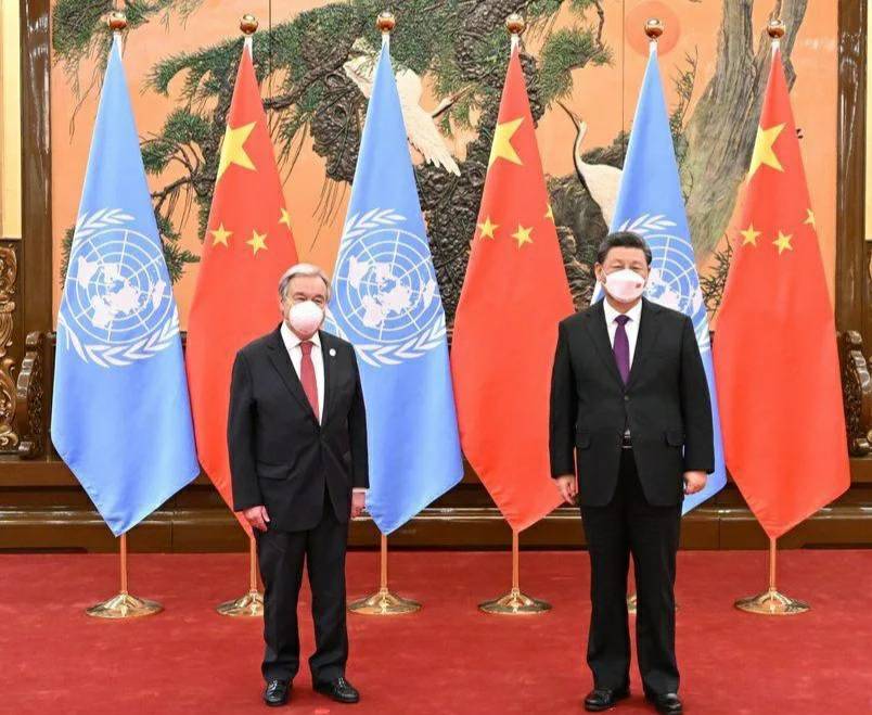 冬奧開幕 中國國家主席習近平見聯合國秘書長古特雷斯及9國盟友元首