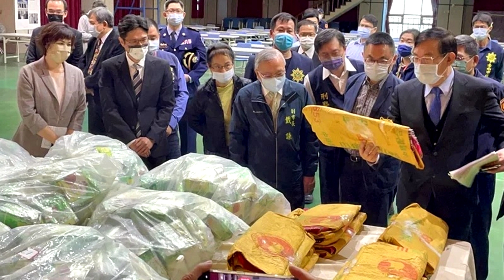 台南市檢警破獲史上最大宗毒品走私 市價逾十億 高檢察署檢察長邢泰釗