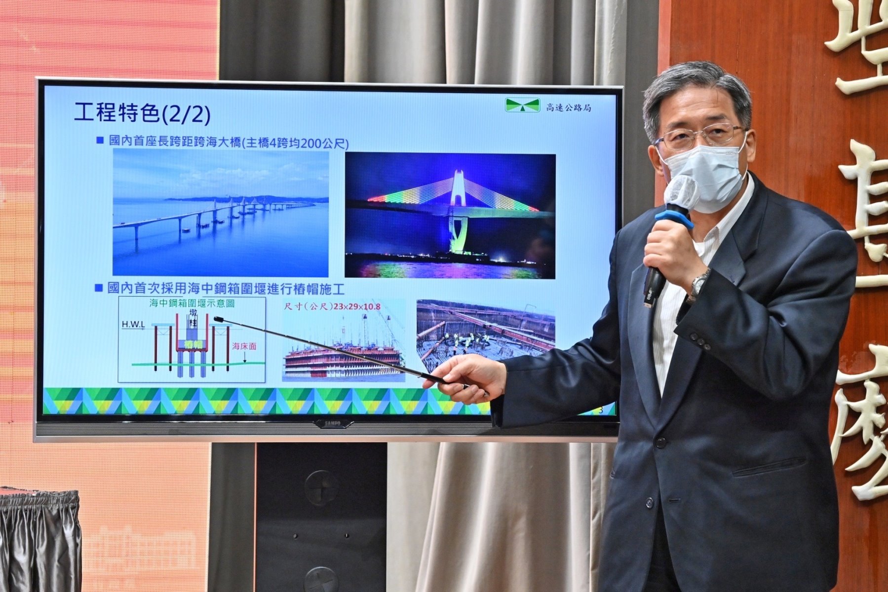 施工達十二年金門大十月通車 開車跨海只要五分鐘