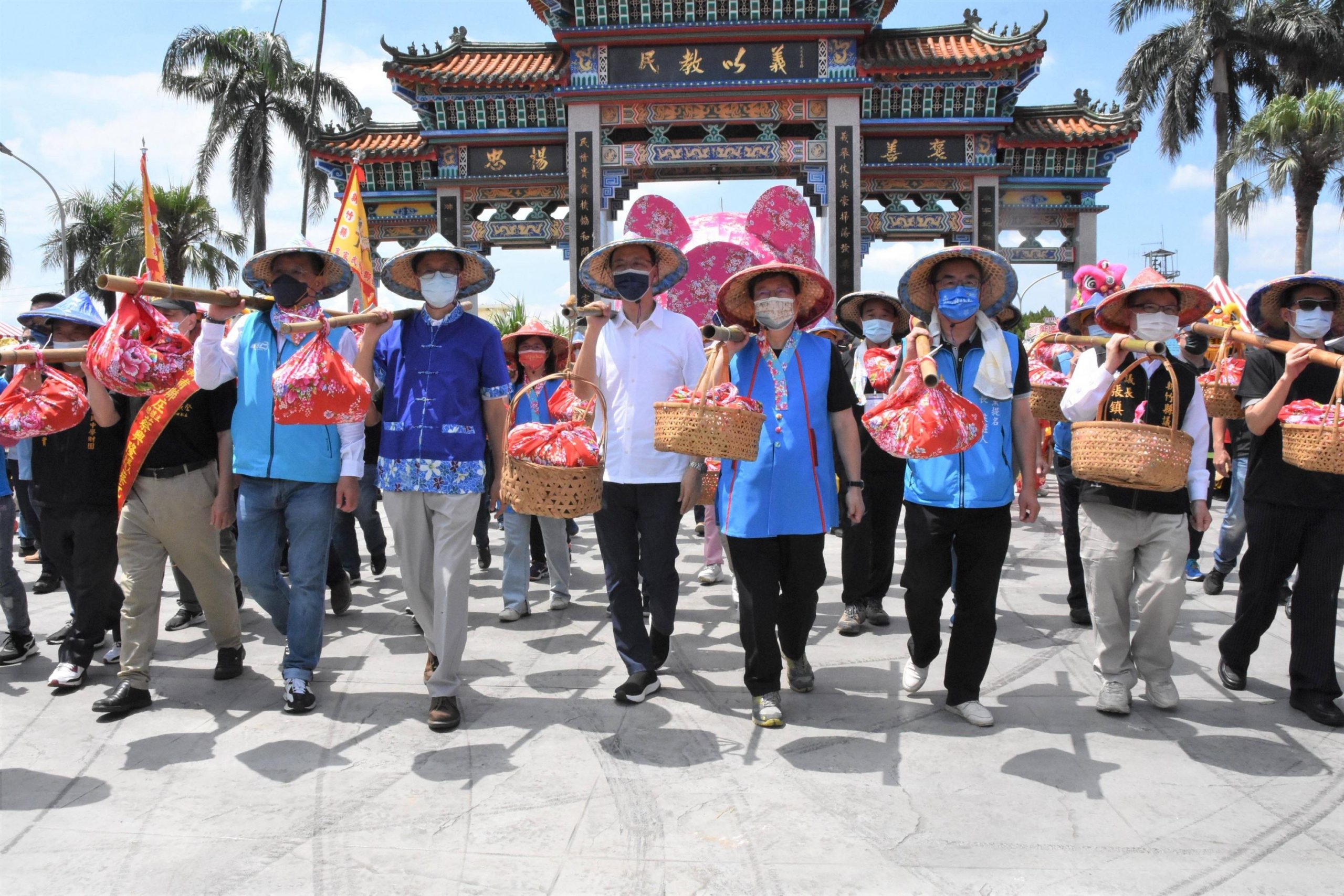 義民祭開幕鑼鼓喧天 新竹縣楊文科：全力推廣客家文化