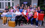 新竹竹北兩九旬翁獲選模範父親 縣長楊文科前往家中道賀
