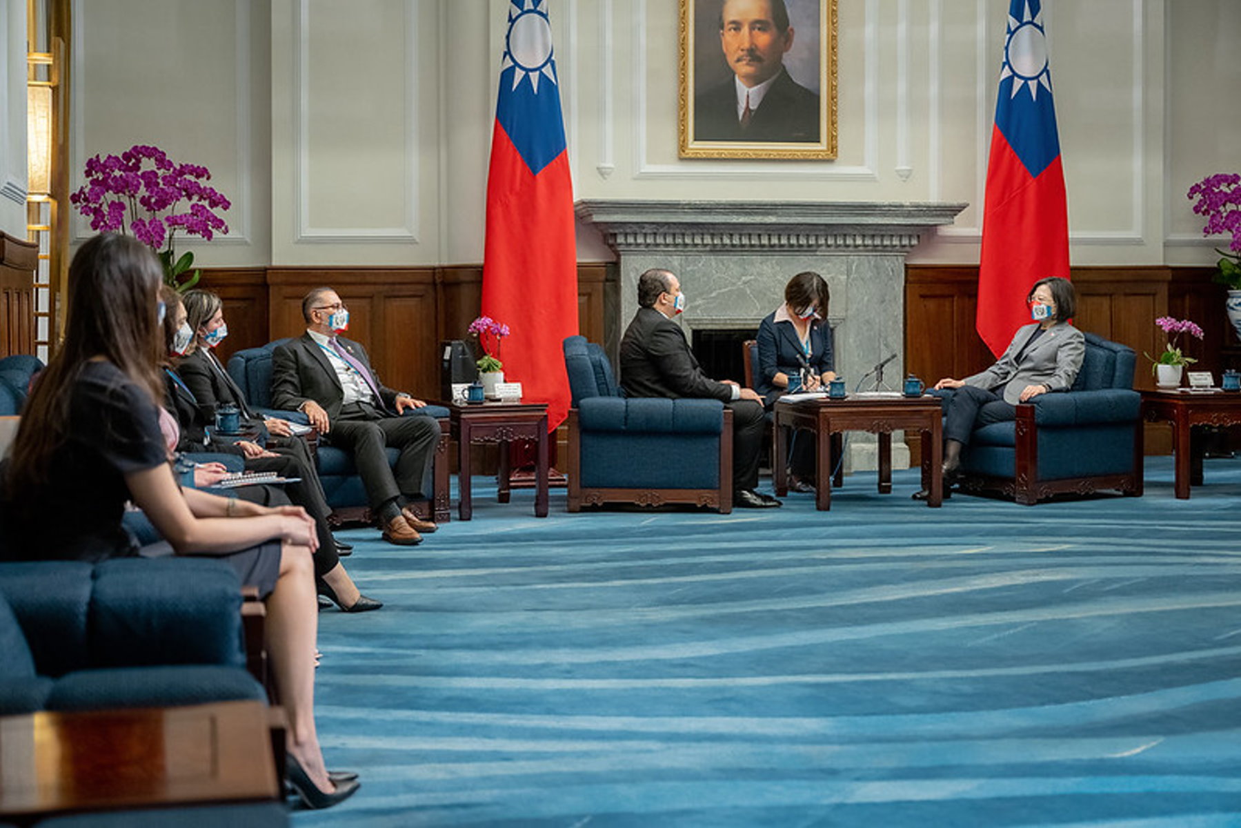 蔡英文接見瓜國外長感謝堅定挺台 盼持續深化兩國合作