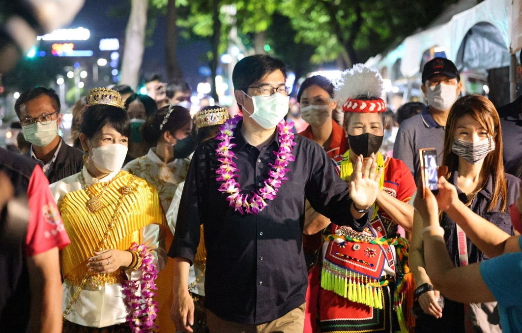 出席小港多元融合族群嘉年華 高雄市長陳其邁：因多元族群更美麗