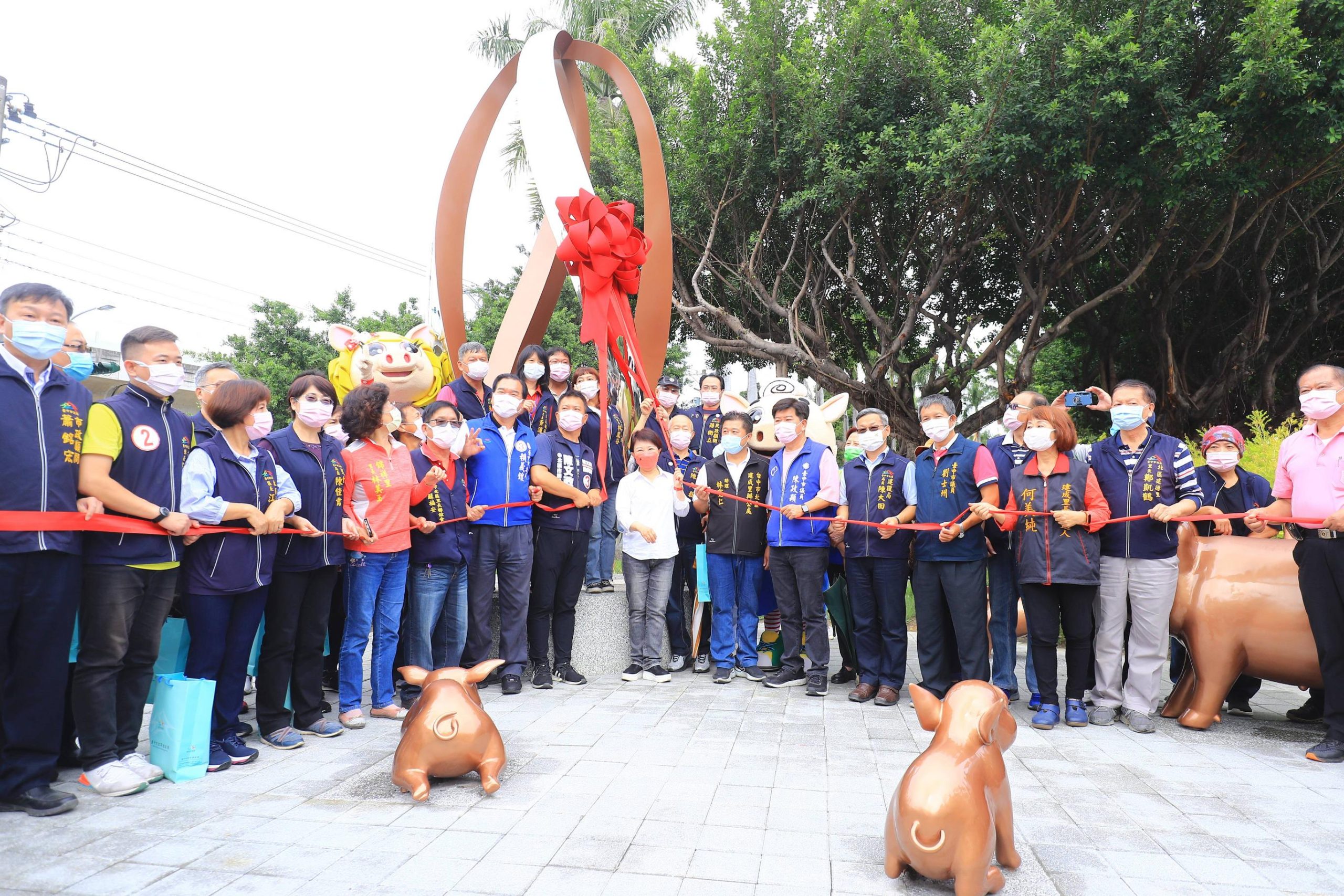 台中肉品市場轉型活化成功「豬事圓滿公園」啟用