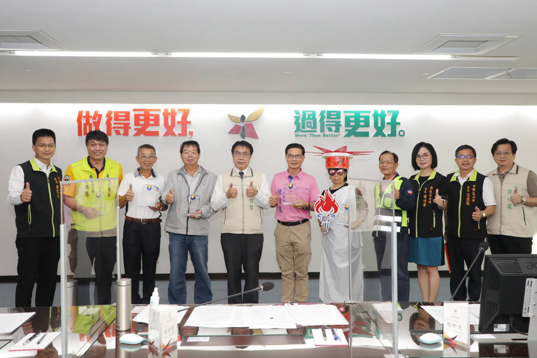 台南健康社區選拔 市長黃偉哲肯定社區居民、長者及志工