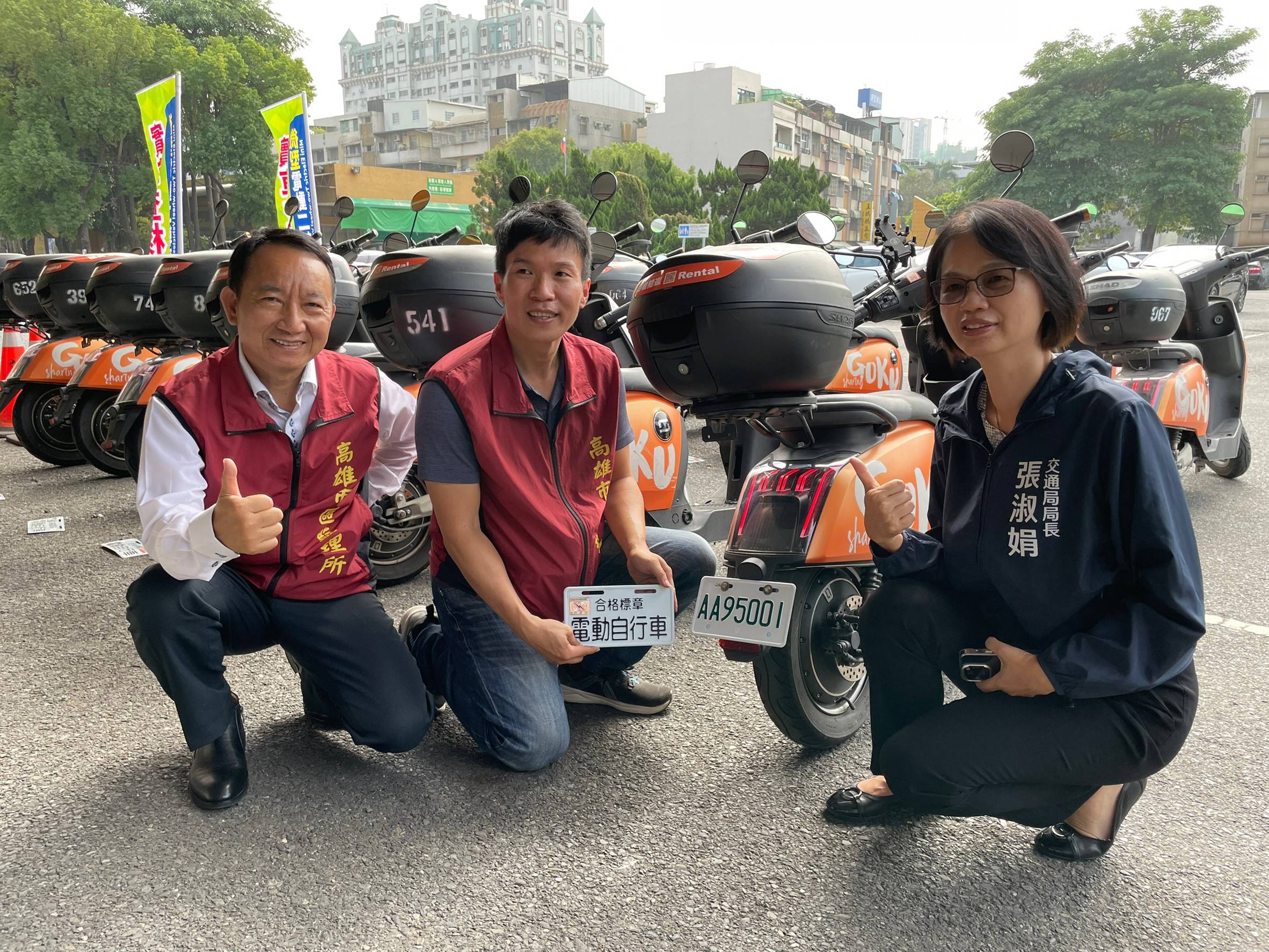 高市交通局輔導共享微型電動二輪車 十一月三十日率先掛牌