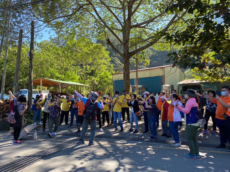 茂管處邀請高雄地區弱勢團體 公益團體賞蝶