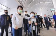 台中市長盧秀燕視察交通場站疏運：歡迎回家