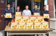 高雄市副議長曾俊傑貼心慰勞員警 送上五百箱福橘