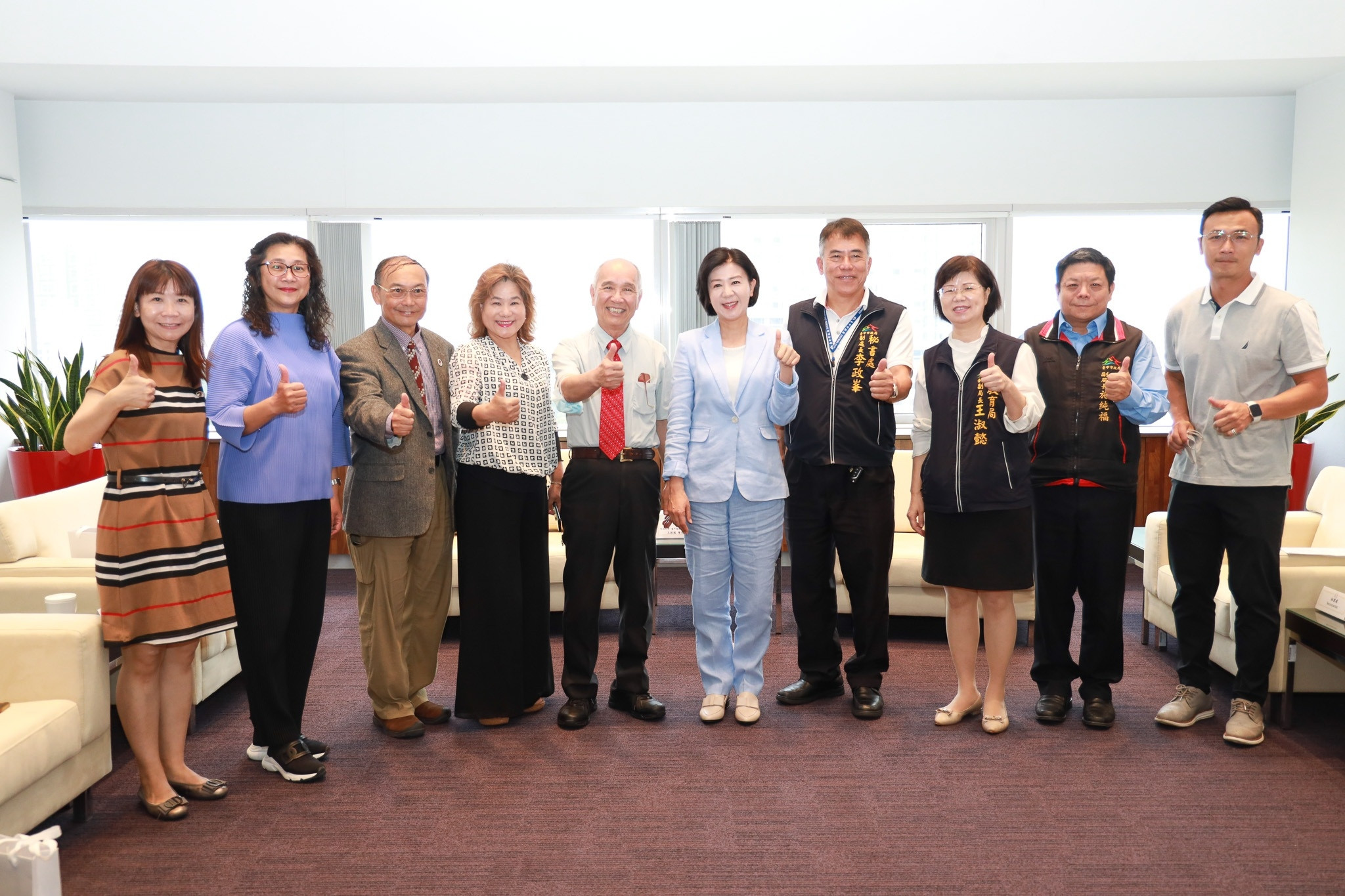 串起兩市情誼 美國聖地牙哥台中市姊妹市拜會中市府