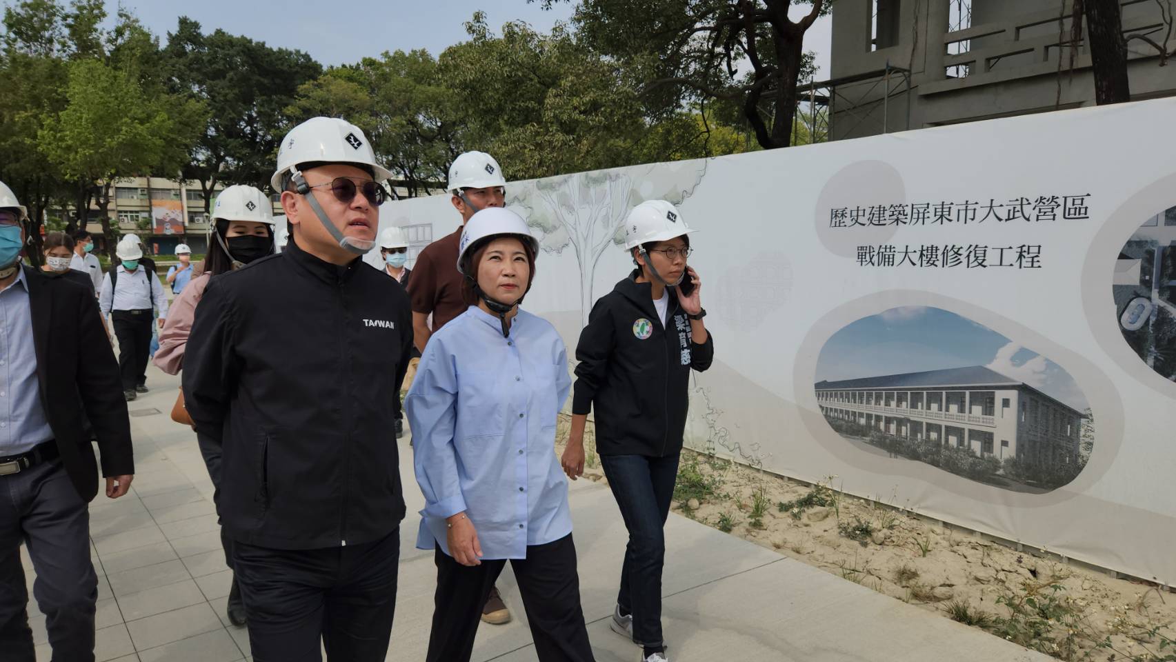 文化部長史哲訪屏東 周春米爭取經費讓文化建設帶動城市翻轉