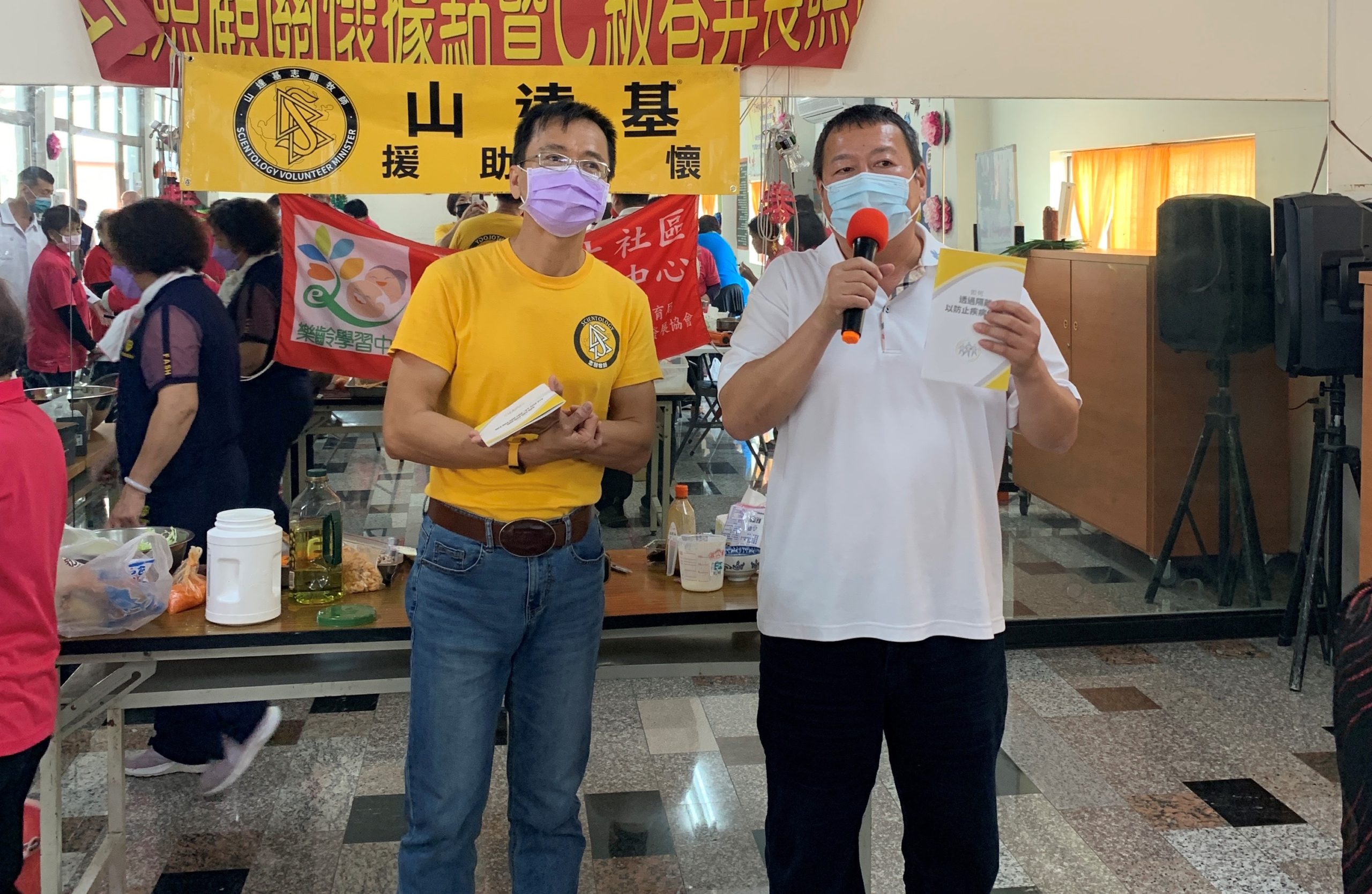 民團趨車百里 盼社區長輩健康快樂