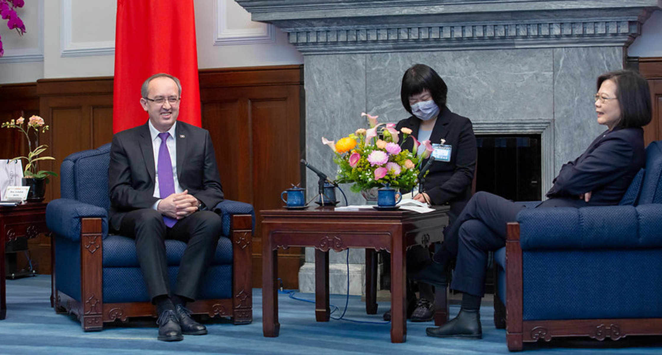 接見科索沃國會議員 蔡英文︰深化與巴爾幹地區交流