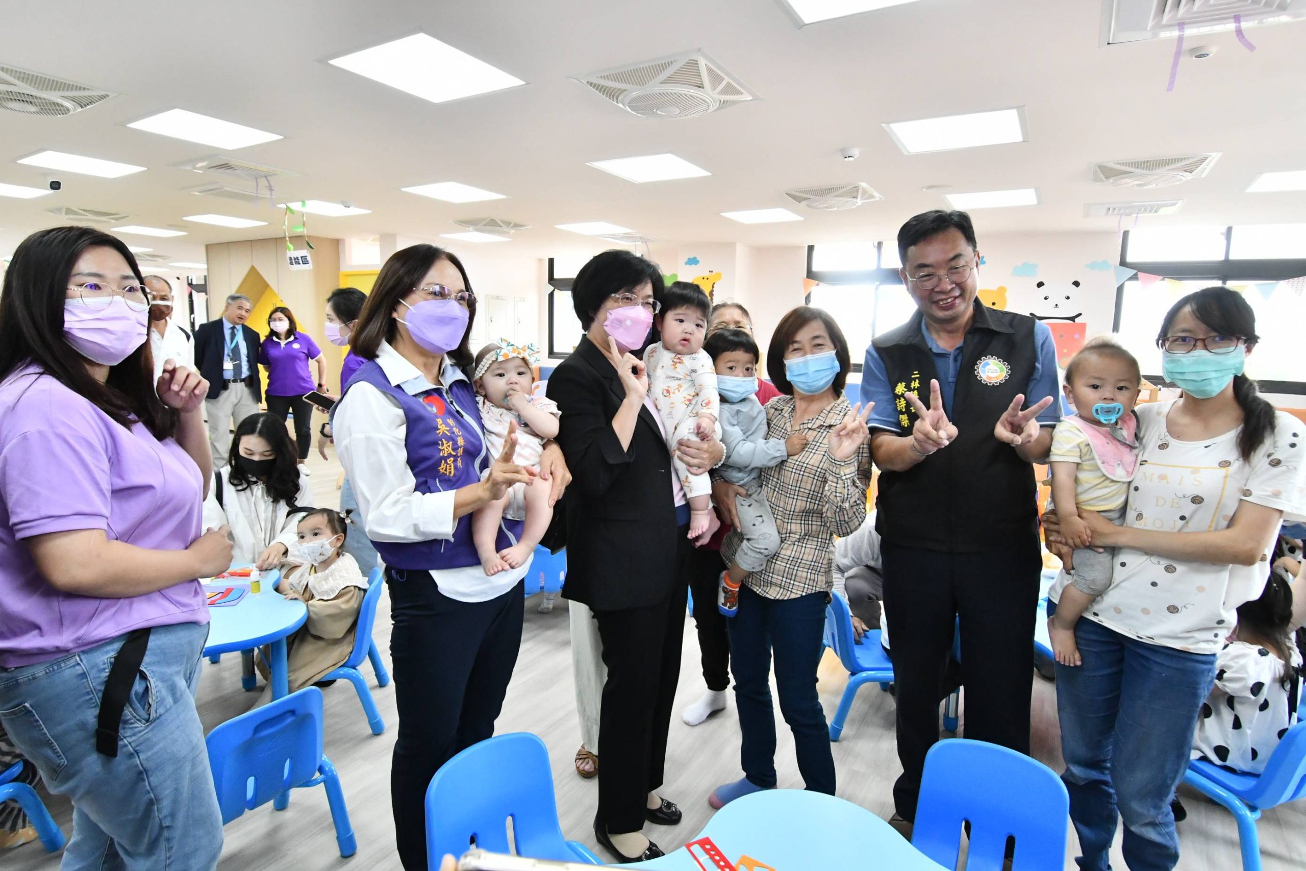 全國第一棟老少共融衛福大樓 在彰化二林育兒親子館
