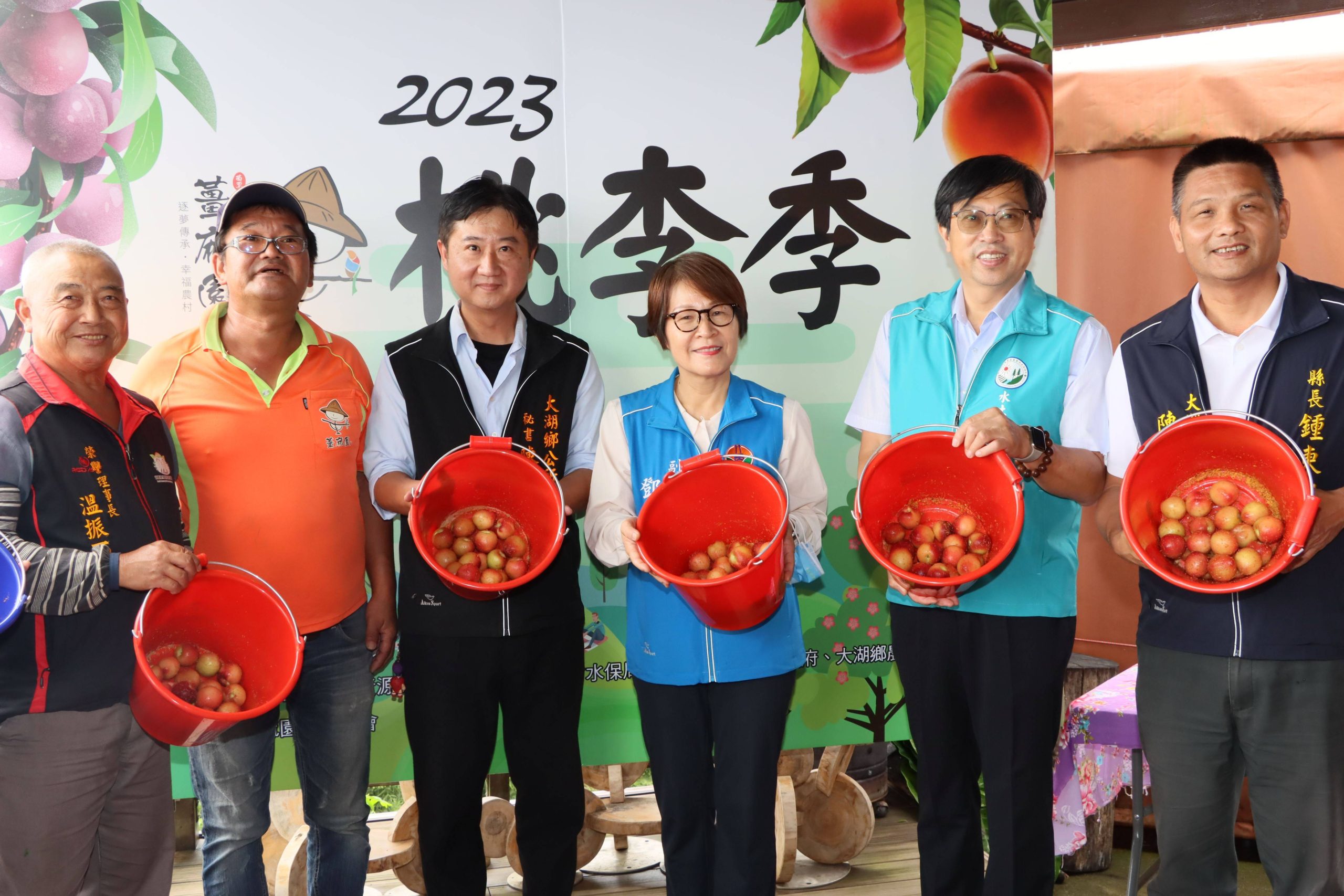 大湖薑麻園桃李開園迎賓　鄧桂菊力薦好滋味鮮果