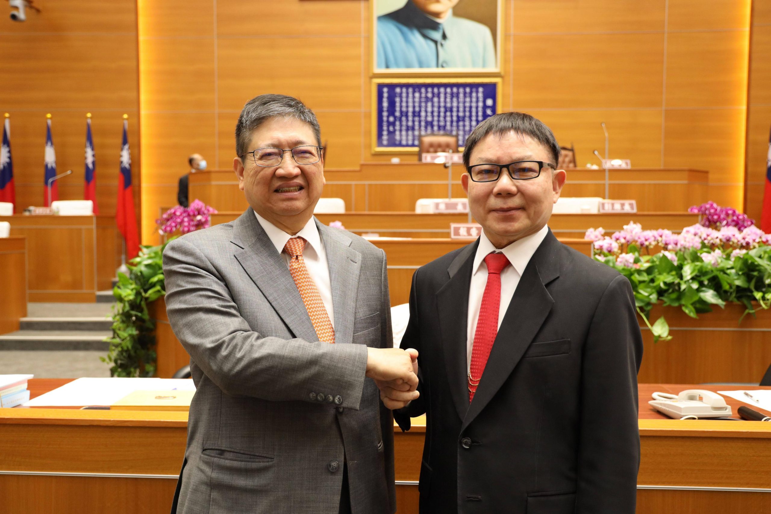 新竹縣議會定期會開幕 縣長楊文科：加強府會溝通