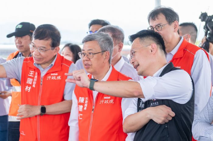 中央視察台66線接國3北上交流道工程 蘇副市長：點線面改善桃園交通