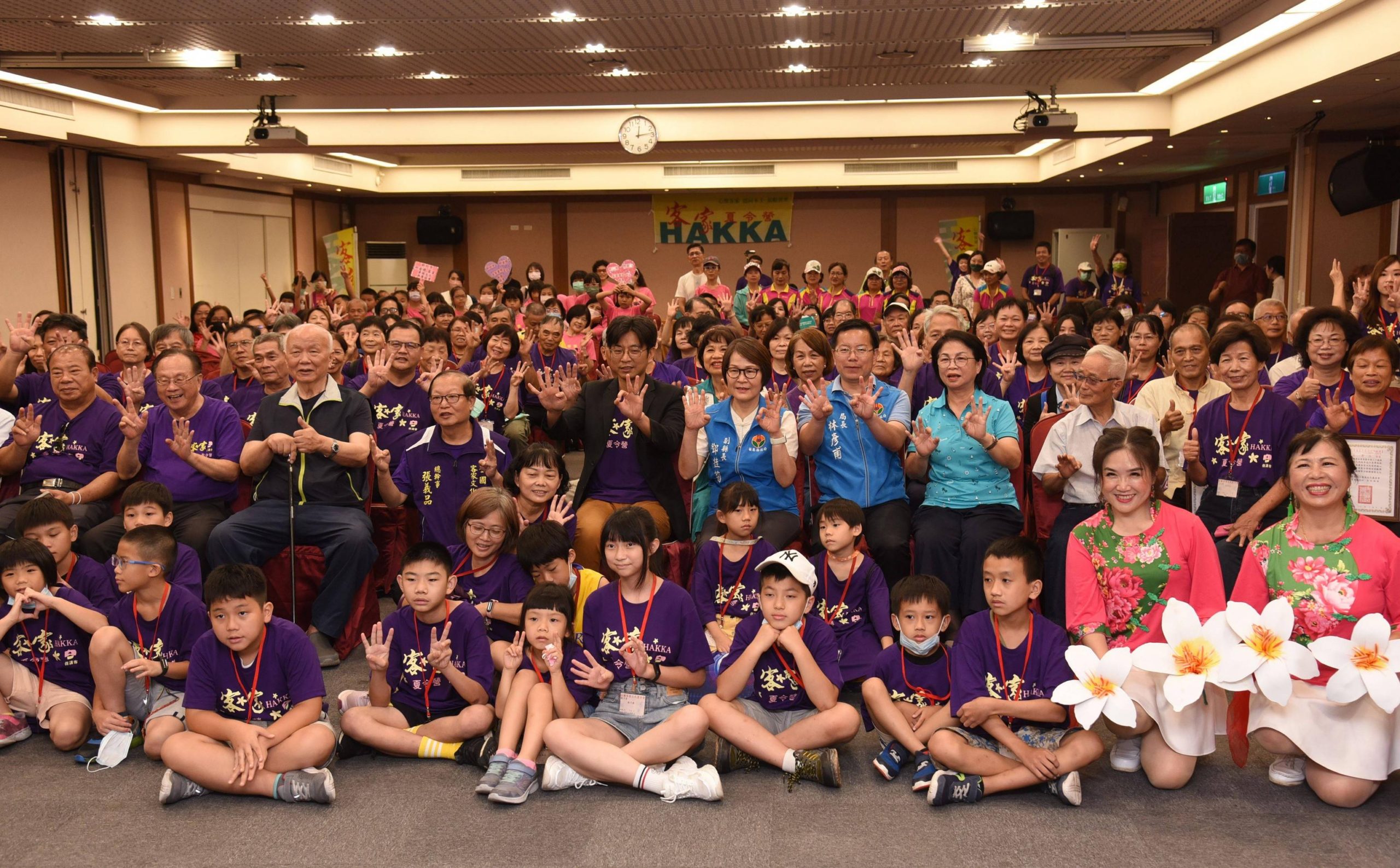 第34屆全國客家文化夏令營開營 副縣長宣揚苗栗連5年「打頭名」