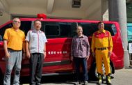 回饋社會 吳東昌捐贈桃消防局災情勘查車及救災器材