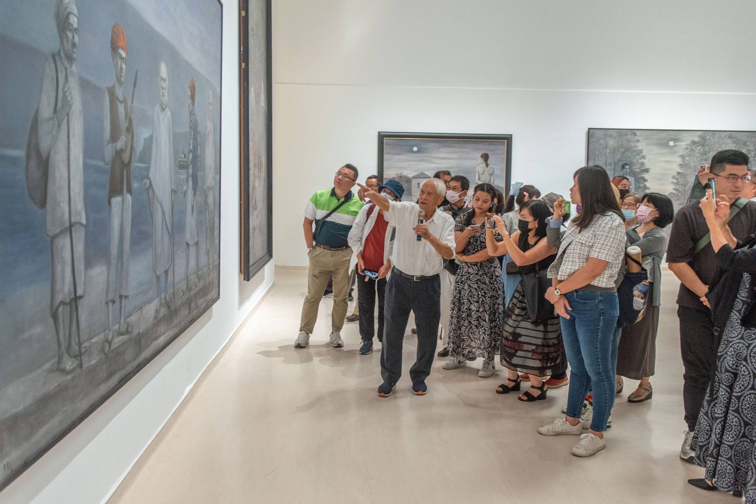 高雄市立美術館《寂靜的世界—陳景容個展》開展