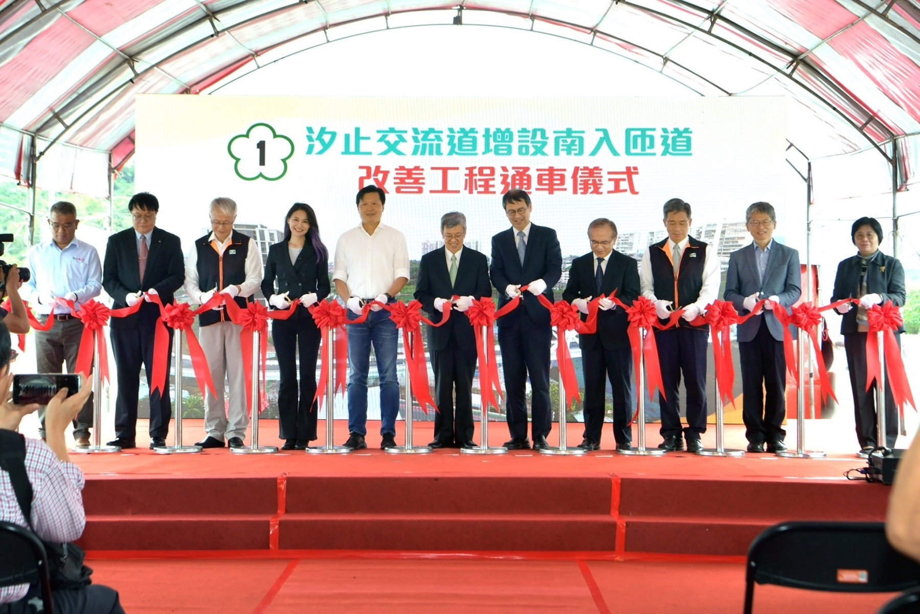 行政院長陳建仁出席國道三號增設金城交流道工程祈福動土典禮