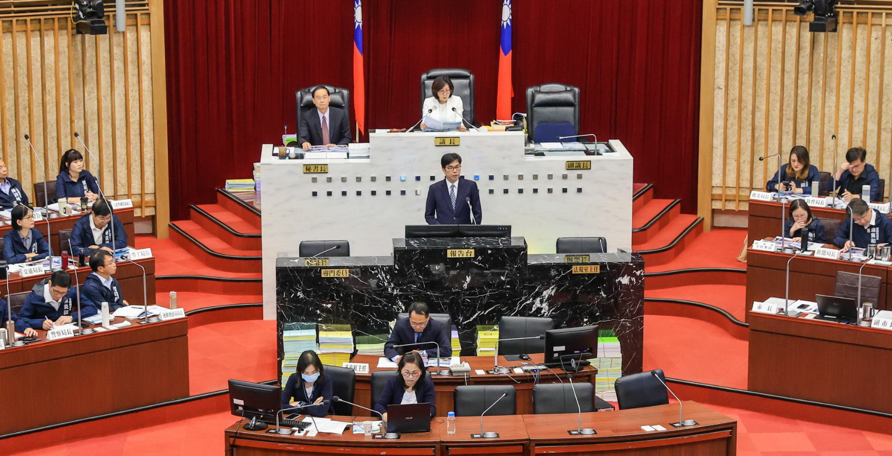 陳其邁施政報告 打造「淨零X科技、宜居、幸福、魅力」高雄