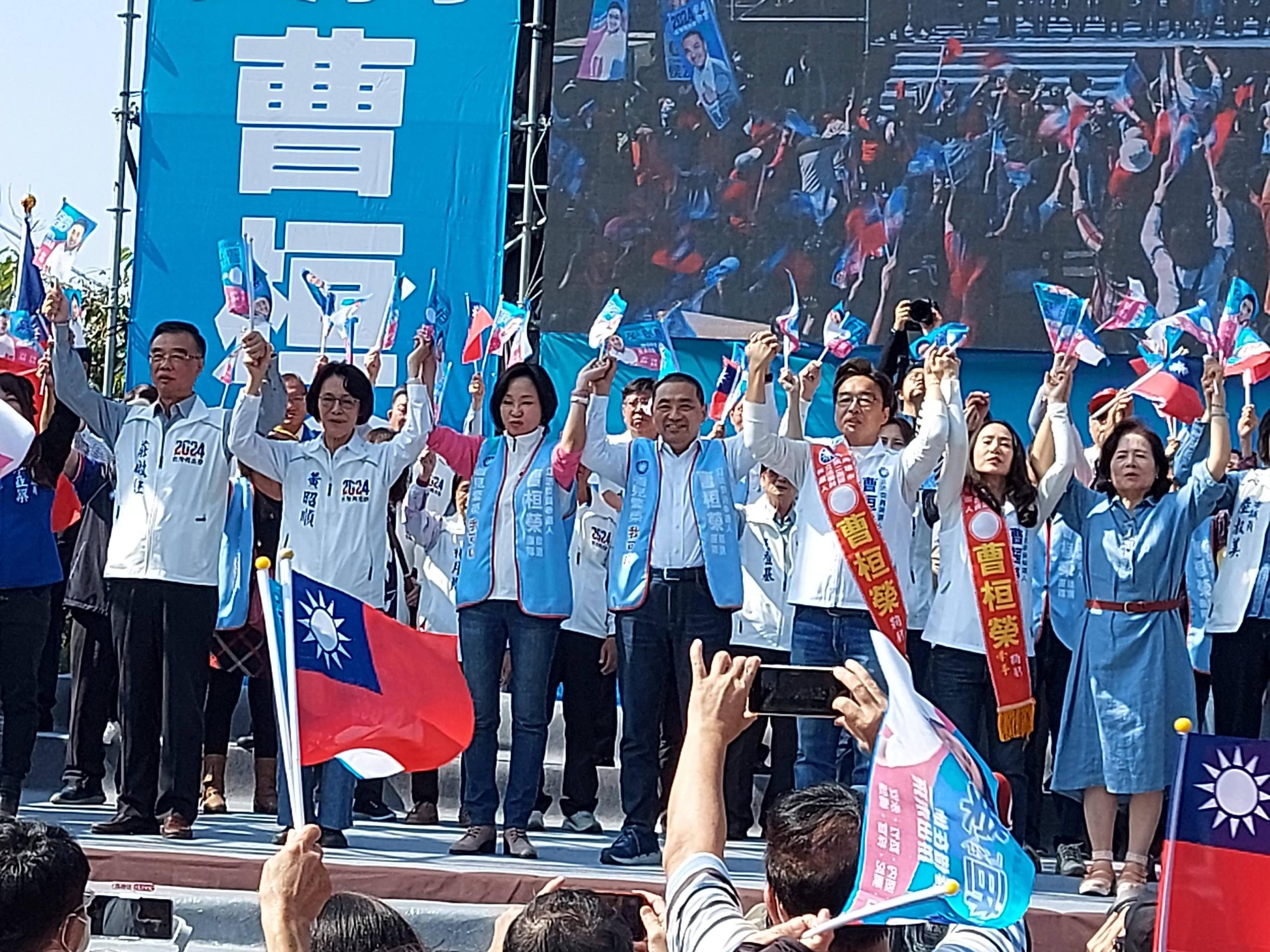 曹桓榮岡山競總成立 侯友宜、韓國瑜等大咖雲集造勢