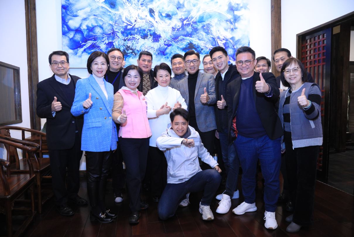 台中市長盧秀燕邀10位新科立委餐敘 不分黨派、爭取資源