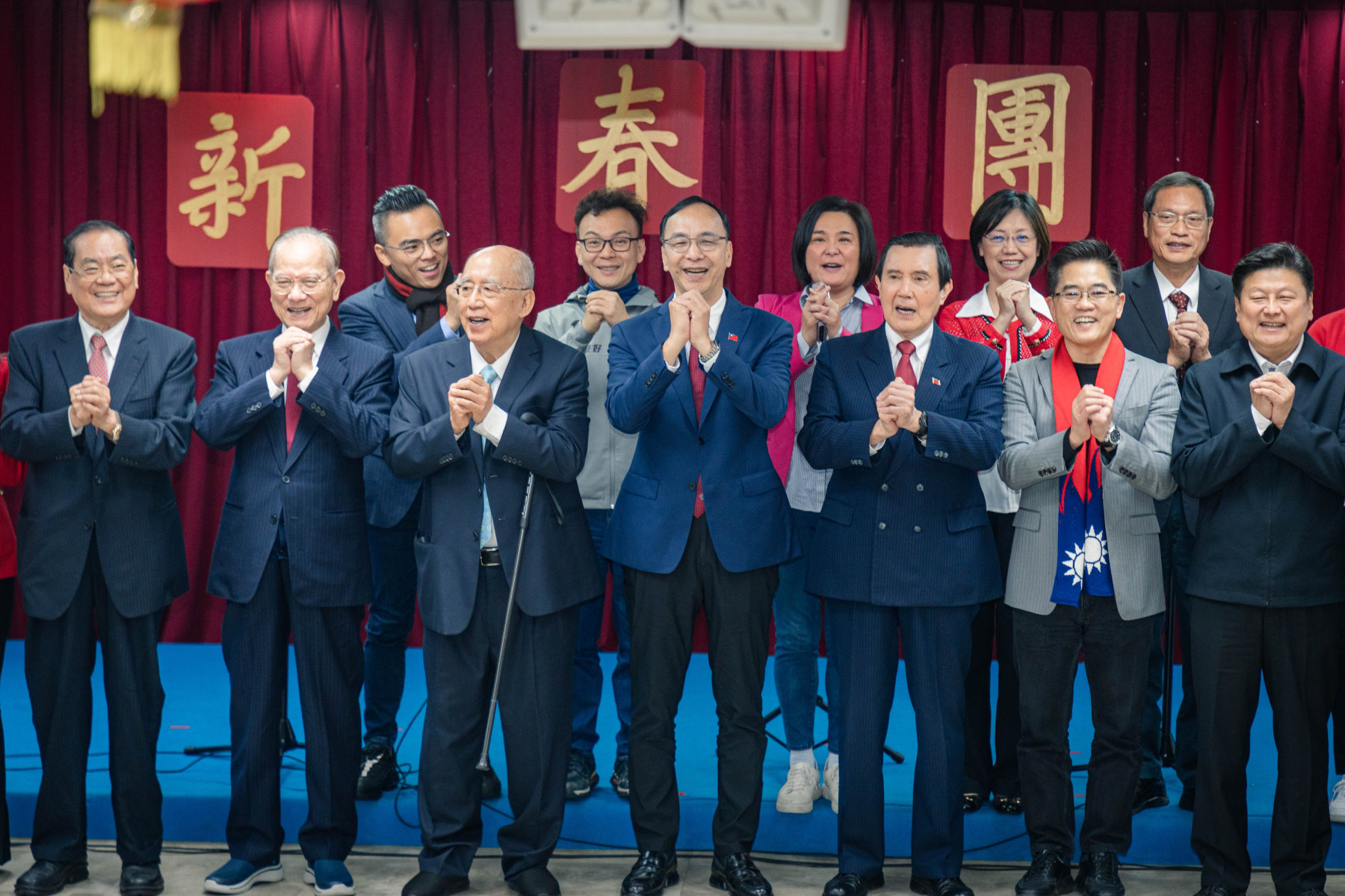 國民黨新春團拜 朱立倫：團結所有力量 為民眾打拚