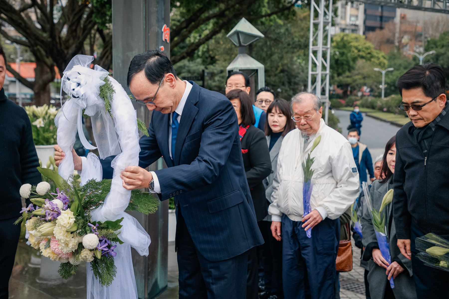 紀念228 朱立倫：追求和平 讓慘痛往事不再發生