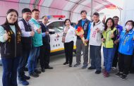 台中市府補助潭子區東寶里添購全新巡邏車