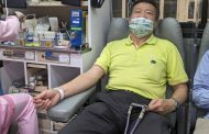 中油煉製事業部號召員眷挽袖捐血解血荒台灣