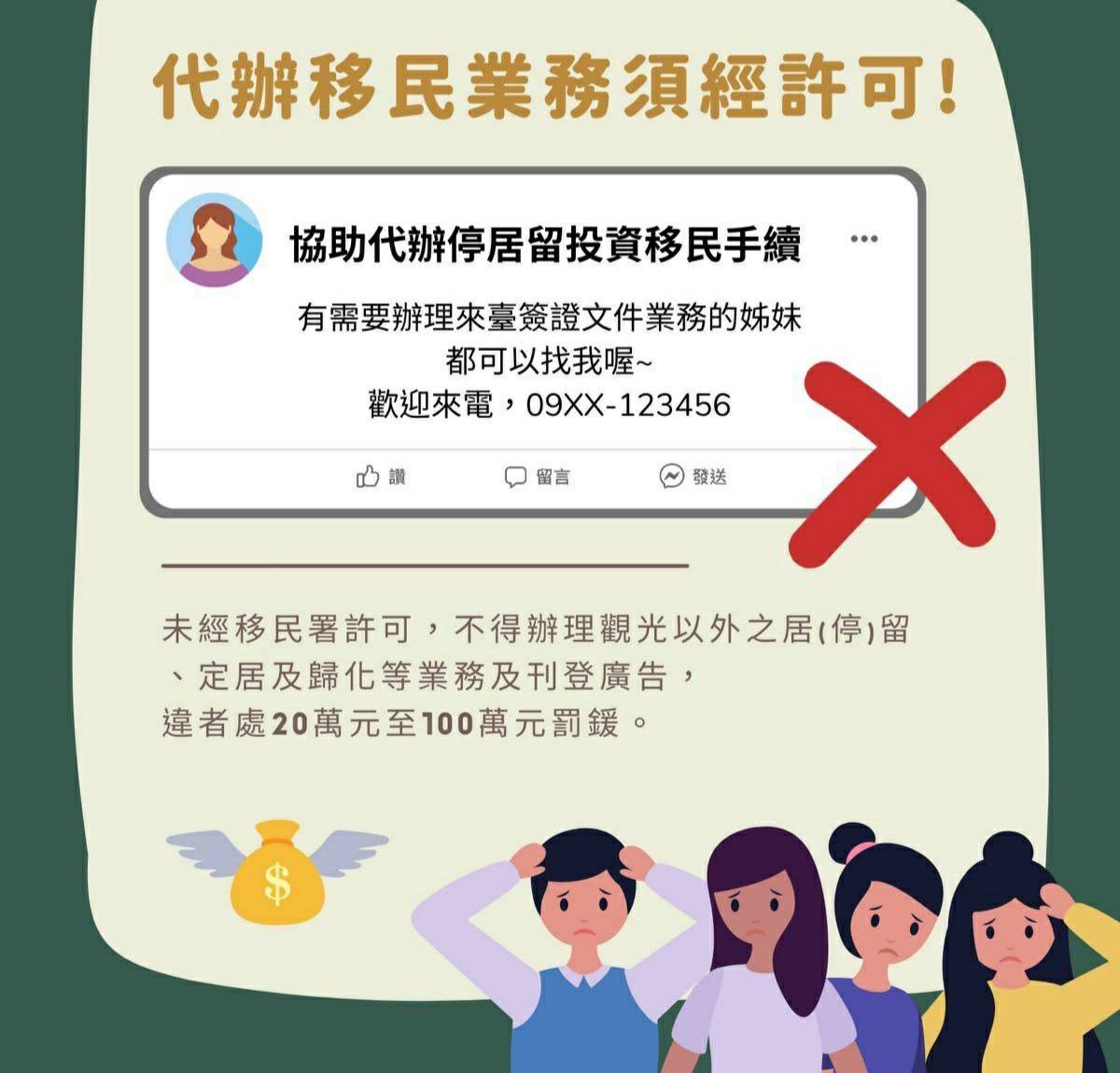 「泰」好住 房產業者代辦居留遭移民署重罰20萬