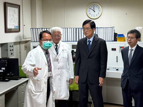 退輔會主委嚴德發視察北榮新竹分院 關注偏鄉醫療發展