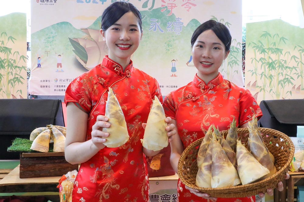 全國綠竹筍冠軍在新北 6月28日希望廣場買冠軍筍