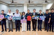 掃毒阻詐有功 議長康裕成、議員感謝茄萣員警守護地方治安