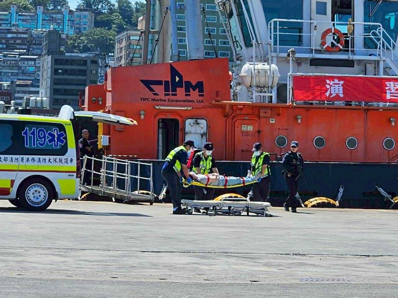 基隆港首辦港口設施保全無腳本實兵演習 精進港口防衛韌性