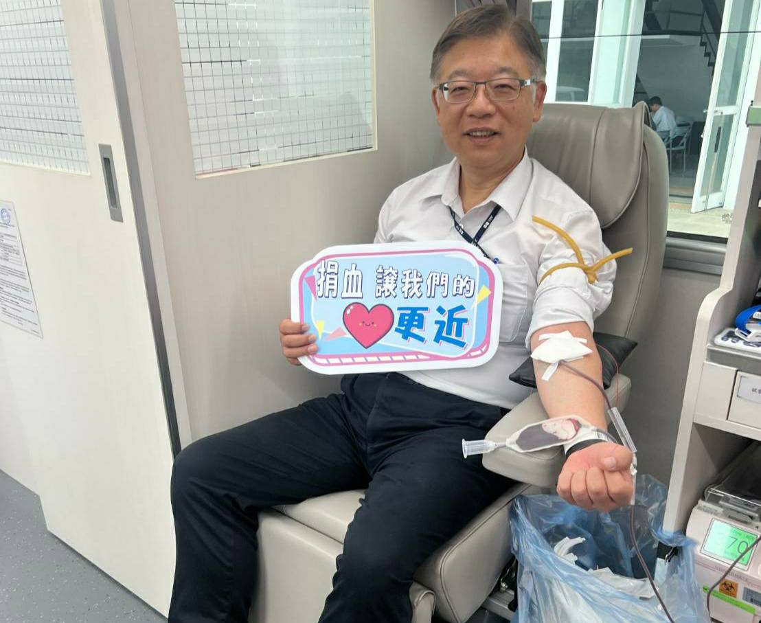 中油公司煉製事業部「熱血傳愛」捐血活動圓滿成功