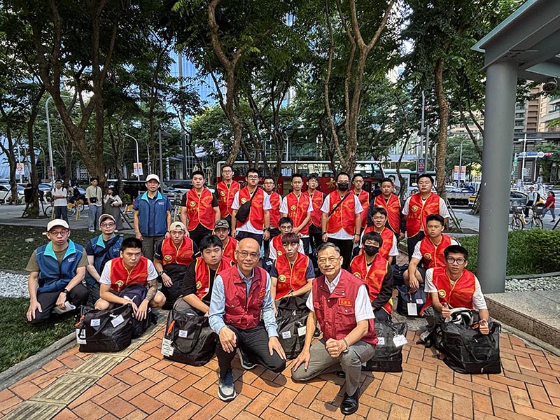 新北替代役投入花蓮災後多重進行年輕世代守護力量