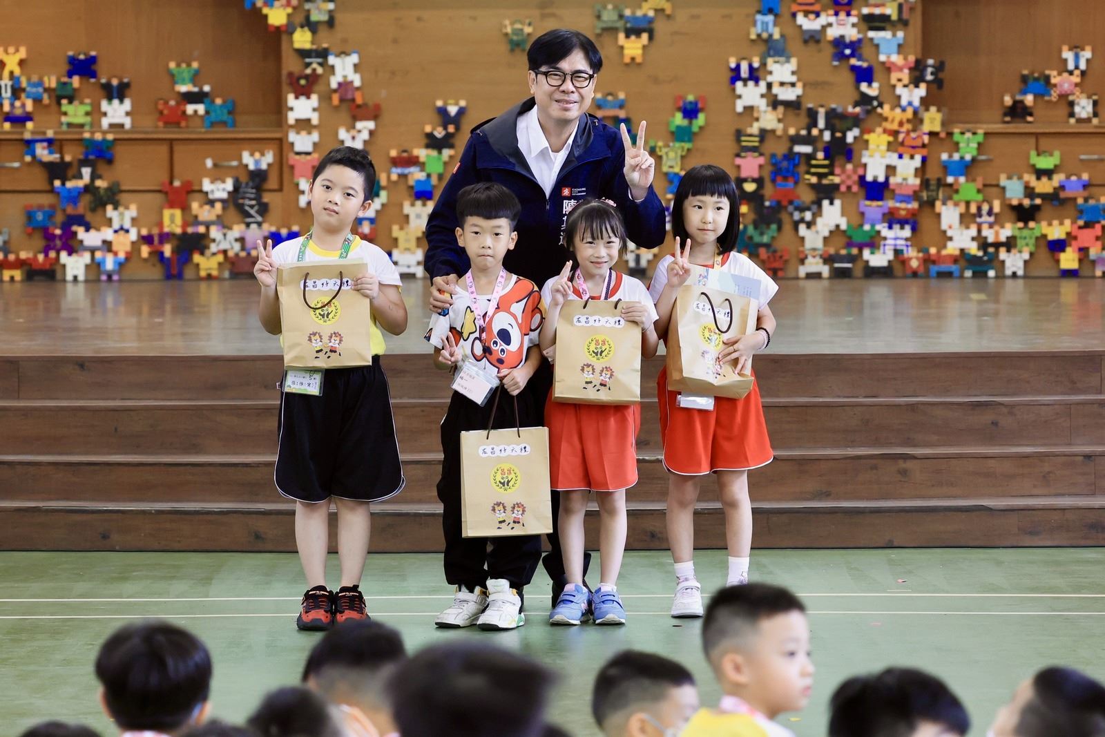 陳其邁開學日視察校園防疫整備 關心新生入學情形